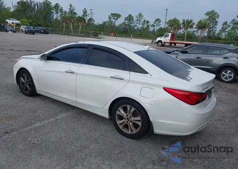 2013 Hyundai Sonata Limited из США, поврежденный, VIN 5NPEC4AC4DH605550